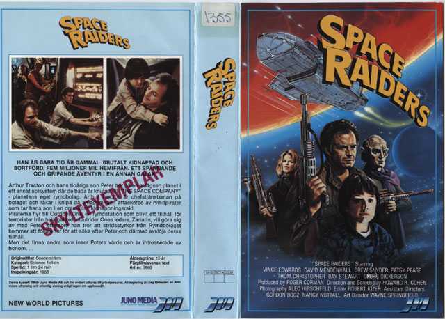 7669 Space Raiders (VHS)